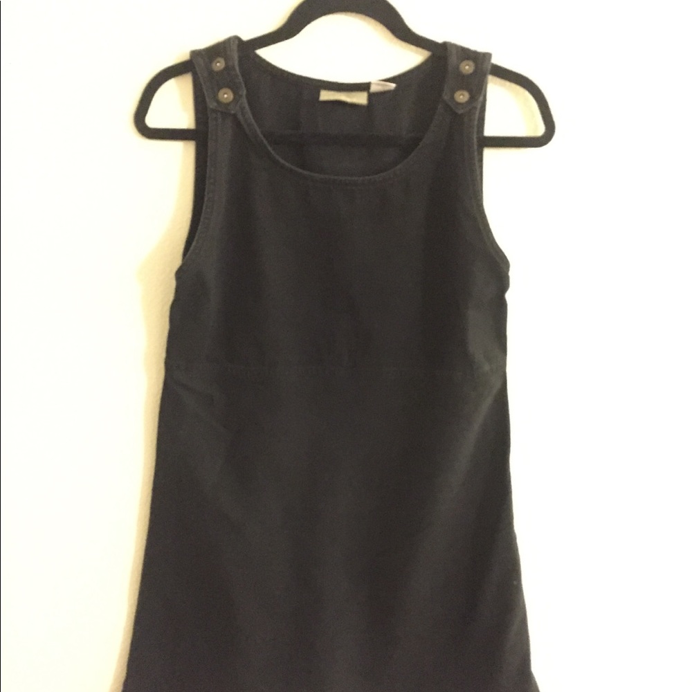 Vintage Liz Claiborne black denim dress